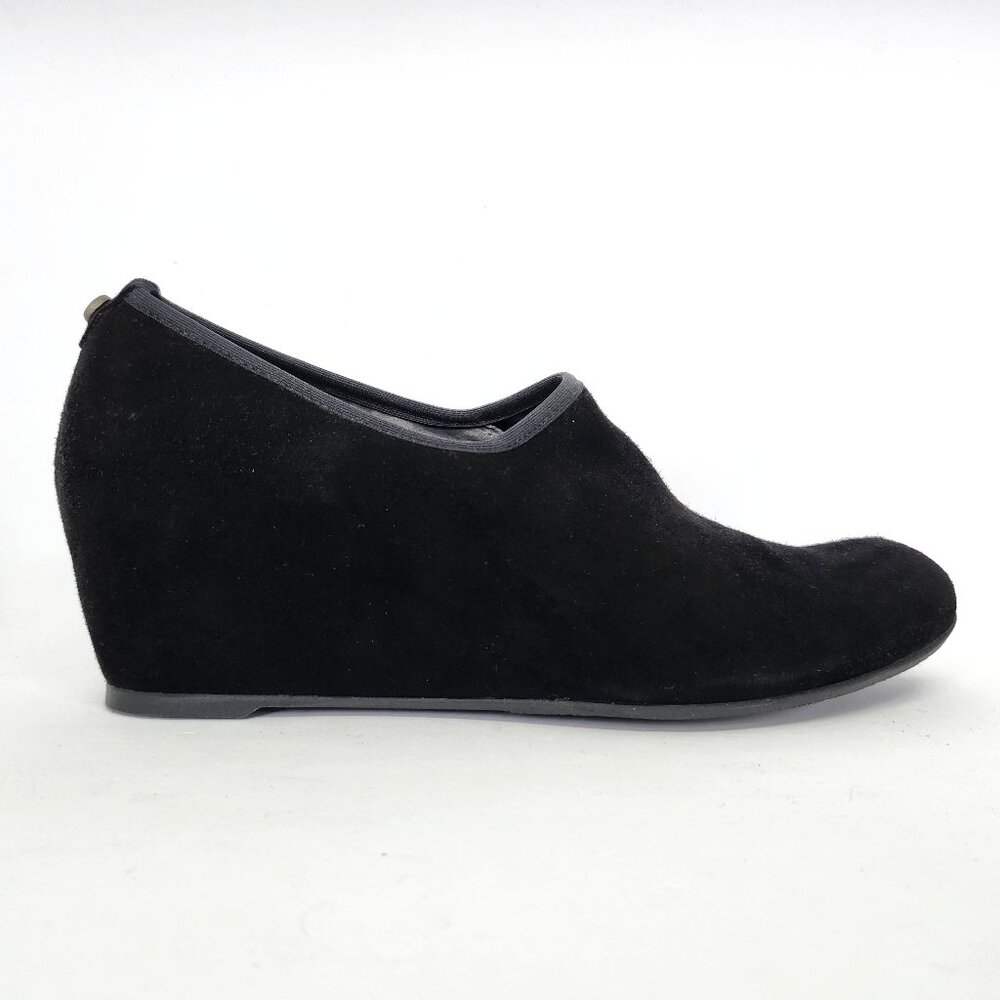Stuart Weitzman Women's Black Suede Wedge Shoes Size 6.5 & 8.5